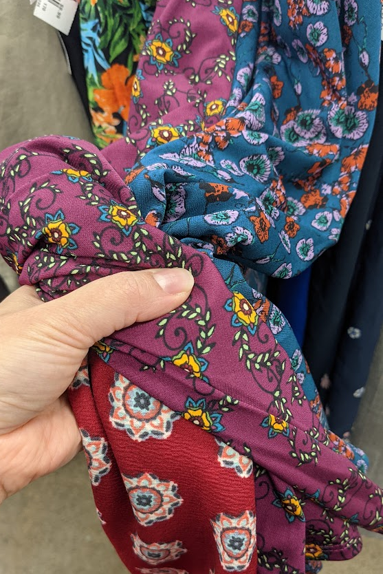 My local goodwill regularly has lularoe leggings but this is far